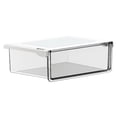 thumbnail image 1 of 1 Pcs Clear Stackable Storage Drawer, Transparent Undertable Storage Box, Self-Adhesive Under Table Drawer For Home Office, 1 of 9