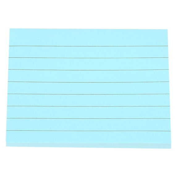 1 Pcs Colored Index Cards,Ruled Index Cards,Lined Flashcards for Studying,Colors Sticky Notes,Lined Colored Note Cards,Note Cards for Office,College,Home Organization,(Blue,3.97x2.99 in)