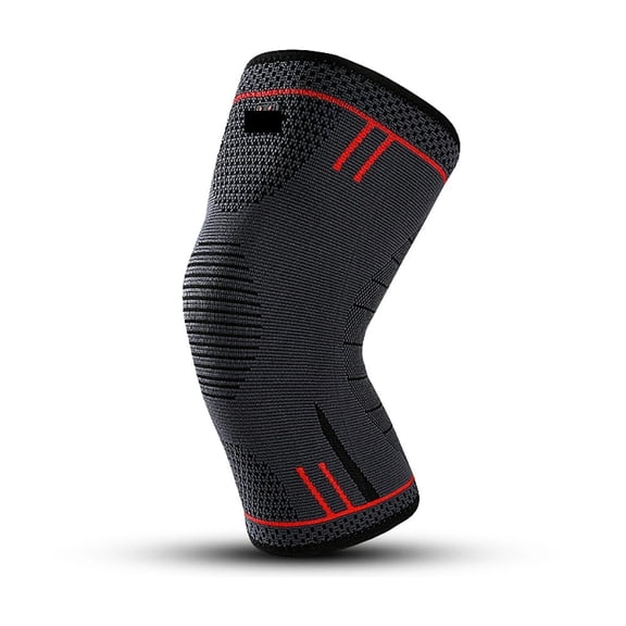 1 Pcs Compression Knee Support Sleeve Elastic Breathable Knee Pads Brace Springs Gym Sports Protector Basketball Volleyball Run