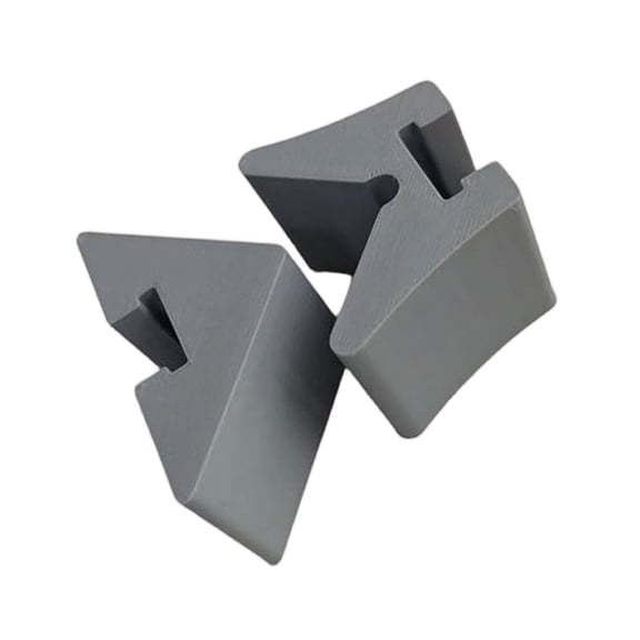 1 Pcs Corner Clamp Adapter for Quick Clamp,90 Degree Angle Squeeze Clamp Attachment,Right Angle Woodworking Tools Accessory for Picture Framing,Cabinetry & DIY (Grey)