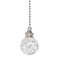 thumbnail image 1 of 1 Pcs Crystal Ceiling Fan Pull Chain, Decorative String Pulls Pendant Extension, Beaded Ball Pull Chains Extender Ornament With Connector for Lamp 21", 1 of 4