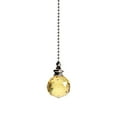 thumbnail image 1 of 1 Pcs Crystal Ceiling Fan Pull Chain, Decorative String Pulls Pendant Extension, Beaded Ball Pull Chains Extender Ornament With Connector for Lamp, 1 of 4