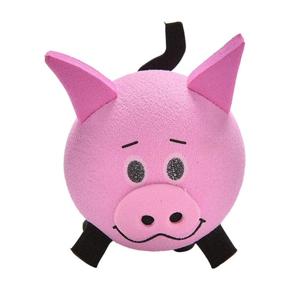 1 Pcs Cute Pig Eva Decorative Car Antenna Topper Balls Pink
