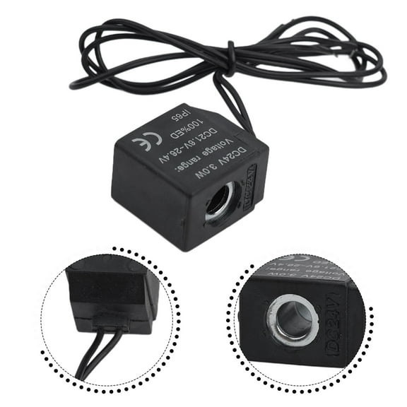 1 Pcs DC12V AC110V AC220V Solenoid Valve Coil for Valves with 30cm Terminal Wire