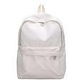 thumbnail image 1 of 1 Pcs Daily Backpacks,Laptop Backpack for Man and Women with Pouch Pocket for Capacity Cup,11x15.35 Inch Laptop Computer Bag Travel Backpack Purse,Waterproof Work Business Backpack(White), 1 of 9