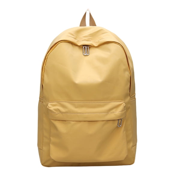 1 Pcs Daily Backpacks,Laptop Backpack for Man and Women with Pouch Pocket for Capacity Cup,11x15.35 Inch Laptop Computer Bag Travel Backpack Purse,Waterproof Work Business Backpack(Yellow)