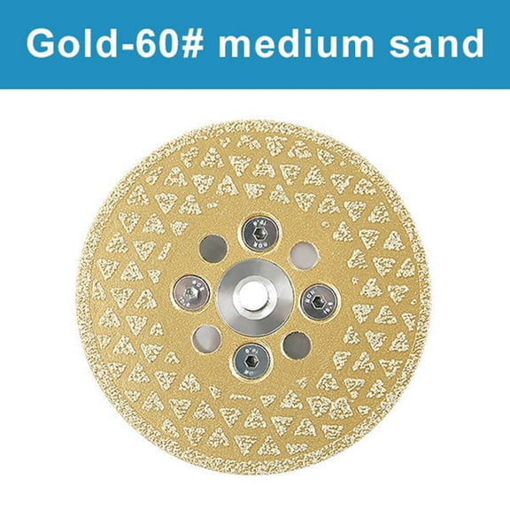 1 Pcs Diamond Grinding Disc - 4in Electroplated for Fiberglass, Wet/Dry Cutting and Grinding for Granite Tile Refurbishment(B)