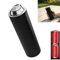 1 Pcs Double Tactical Reload Can Holder-Ultra Chill System, Slim Can Cooler Easy to Hold for 12oz Beverage Cans beverage holder fits two Suitable for and Soda (Black)