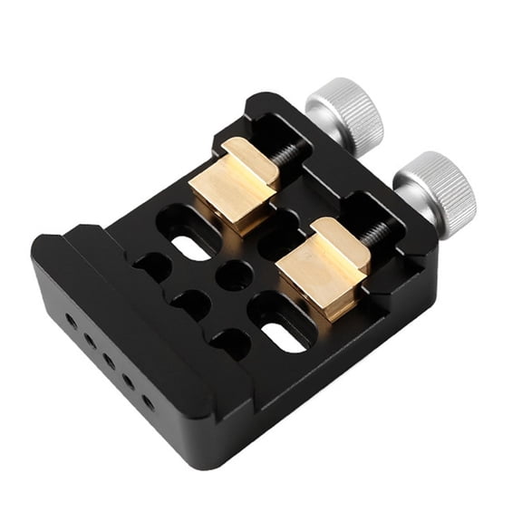 1 Pcs Dovetail Mounting Base Clamp Aluminum Alloy For Astronomical Telescope Equatorial Mount Replace Practical Parts
