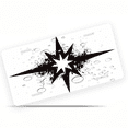 thumbnail image 1 of 1 Pcs Durable License Plate Covers & Frames, Black Star For Decorative Front, Waterproof For Decoration Aluminum License Plate Covers & Frames Cover For Men Women, 12" X 6", 1 of 6