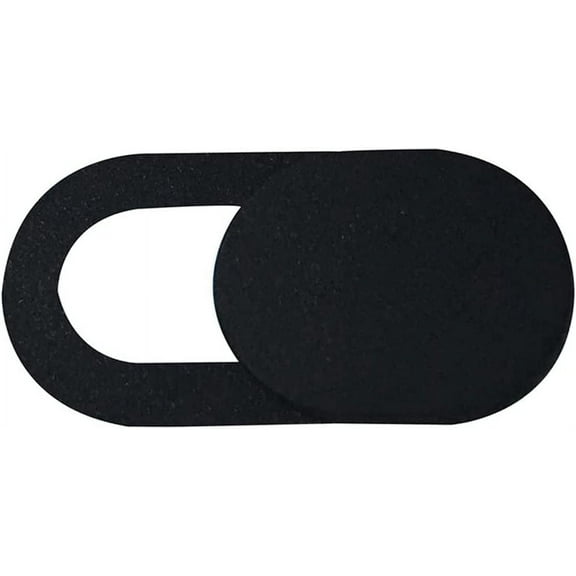 1 Pcs Durable Metal Oval Shape Mini Webcam Cover Shutter Slider Camera Cover for Web Laptop Pc Tablet Privacycolor:Black Attractive Design