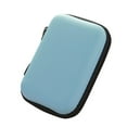 thumbnail image 1 of 1 Pcs Earphone Case, Mini-Portable Hard Shell Earbuds Case, Portable EVA Carrying Case, Travel Storage Bag for Earphones Earplugs USB Cable, Charger, Earphones, Memory Cards 3x3x1", 1 of 1