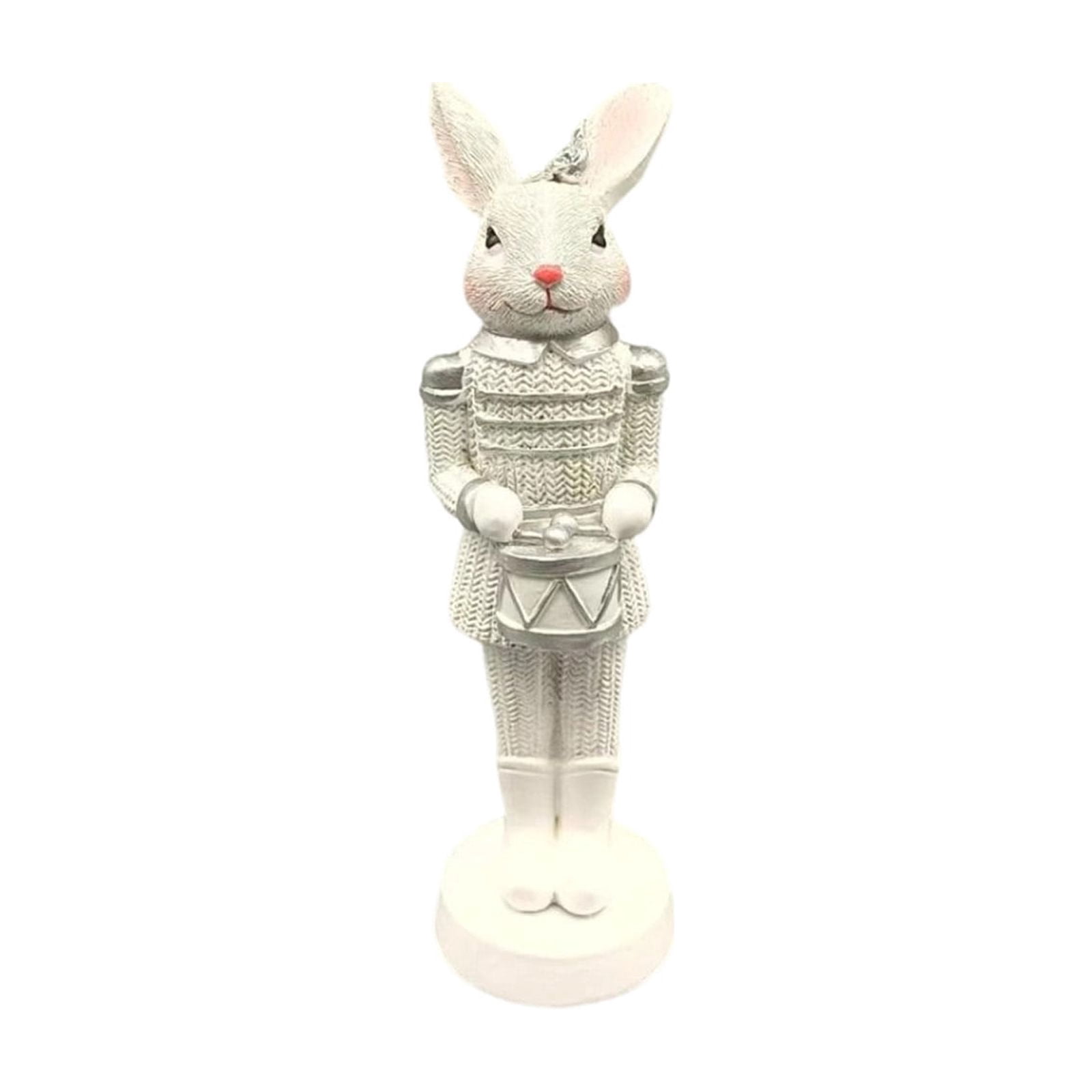 Nutcracker Rabbit 1 Pcs Easter Bunny Nutcracker 7 Inch Traditional Rabbit Resin ...