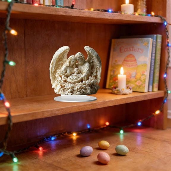 1 Pcs Easter Decorations 2D Flat Acrylic Ornaments Bunny Basket Egg Designs Crafts Cute Cute Rabbit Desktop Ornaments for Easter Theme Decoration Accessories