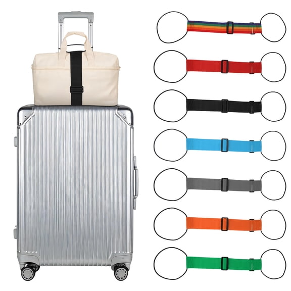 1 Pcs Elastic Small Strap Luggage Straps For outdoors Black Polyester