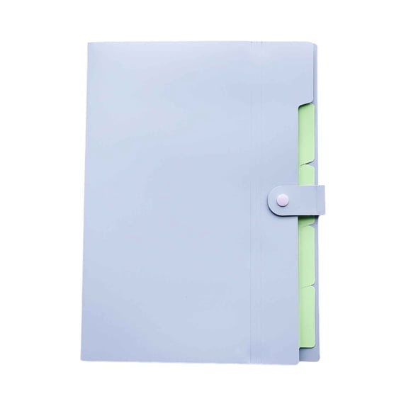 1 Pcs Expanding File Organizer with 4 Pockets,Accordion File Folders with Labels,Portable Document Paper Bill Receipt Organizer,Letter Size Paper Expanding File Folder,(Purple)