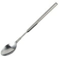 thumbnail image 1 of 1 Pcs Extendable Spoon,Retractable Extend to 25 Inch,Heat-Resistant Metal Spoon with Long Handle,Stainless Steel Dinner Tableware for Valentine's Day Gifts Barbecue Fruit Dessert(Silver), 1 of 6