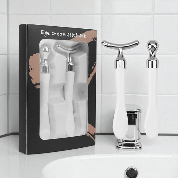 1 Pcs Eye Cream Massage Stick Set Eye Cream Essence Introduction Tool Smear Stick Beauty Spoon