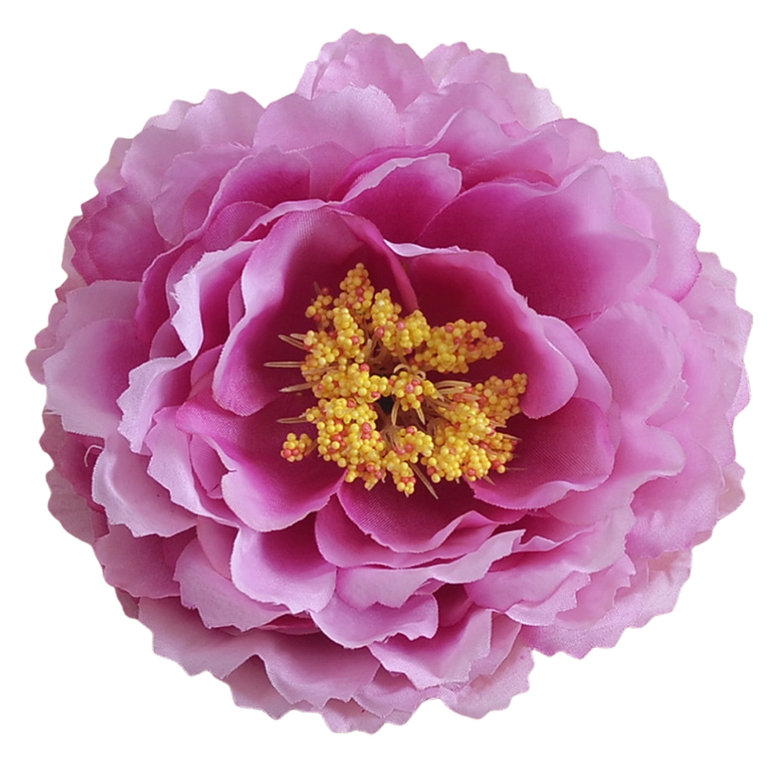 1 Pcs Fake Flower Heads For Craft,Artificial Peony Flower Head,5.12 ...