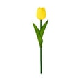 thumbnail image 1 of 1 Pcs Fake Tulips Artificial Flowers,13.4 Inch Faux Tulips Flowers With Stems,Realistic Silk Flower For Home Kitchen Decor,Wedding Party Decor,Table Centerpieces,Valentine'S Day Gifts,Yellow, 1 of 9