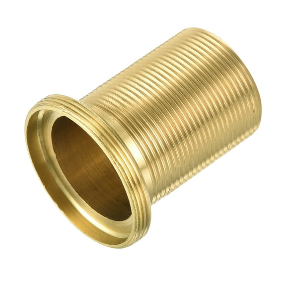 1 Pcs Faucet Extension Tubes, 1.73" x 1.64" Faucet Mount Extension Shank Handle Brass Basin Faucet Mounting