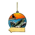 thumbnail image 1 of 1 Pcs Fishing Christmas Ornaments,Fishing Ornament Gifts for Christmas Tree Hanging,2D Acrylic Printing Flat Christmas Ornament,Fishing Themed Christmas Ornaments Home Decoration Gifts for Adult,I, 1 of 9
