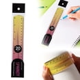 thumbnail image 1 of 1 Pcs Flexible Ruler,7.87 Inch Bendable Ruler for ,Soft Plastic Ruler, Ruler for Office,Gradient Colored Flex Ruler,Soft Ruler for ,s with Centimeter and Inch, 1 of 9