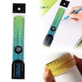 thumbnail image 1 of 1 Pcs Flexible Ruler,7.87 Inch Bendable Ruler for ,Soft Plastic Ruler, Ruler for Office,Gradient Colored Flex Ruler,Soft Ruler for ,s with Centimeter and Inch, 1 of 9