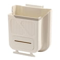 thumbnail image 1 of 1 Pcs Foldable Trash Can, Hanging Trash Can for Kitchen Cabinet Door, Collapsible Trash Bin for Under Sink, Bathroom, Car, RV, Office, 1 of 4