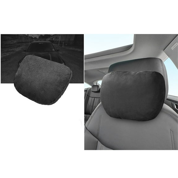 1 Pcs For Benz Headrest Burgundy S-Class Super Soft Pillow Car Pillow Neck Protector All Seasons Universal Cushion