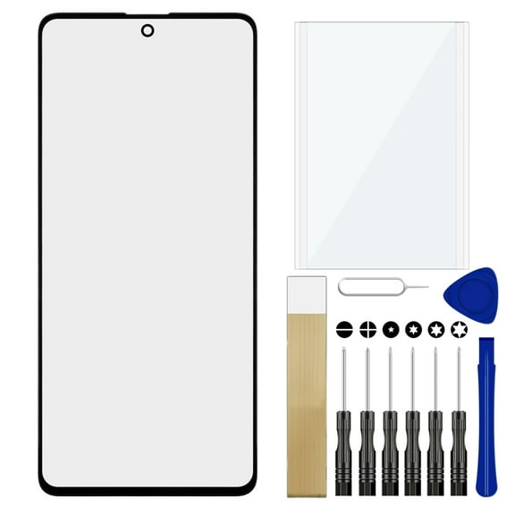 1 Pcs For Samsung Galaxy A71 SM-A715W Replacement Outer Glass Screen Lens Tool