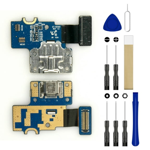 1 Pcs For Samsung Galaxy Note 8.0 N5100 GT-N5100 Replacement USB Charge Charging Port Flex Cable Tool