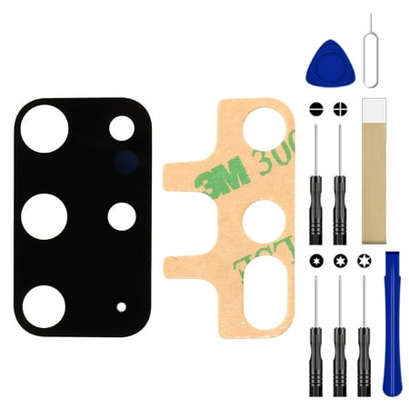 1 Pcs For Samsung Galaxy S20+ Plus 5G SM-G986U1 Phone Replacement Rear Camera Glass Lens Tool