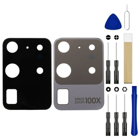 1 Pcs For Samsung Galaxy S21 Ultra 5G SM-G998U Phone Replacement Rear Camera Glass Lens Tool