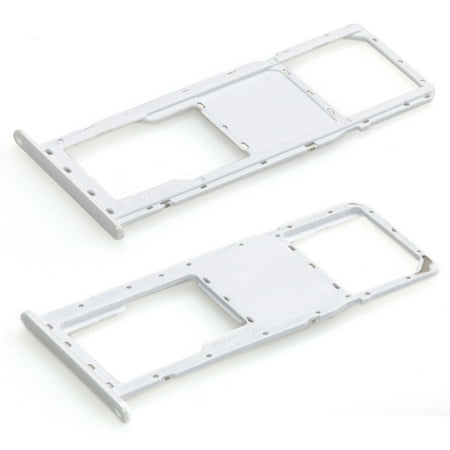 1 Pcs For Total Wireless Samsung Galaxy A11 SM-S115DL Replacement SIM Card MicroSD Holder Tray White