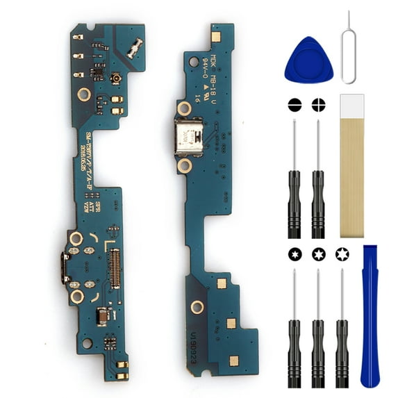 1 Pcs For Verizon Samsung Galaxy Tab A 8.0 SM-T387V Replacement USB Charge Charging Port Flex Cable Tool