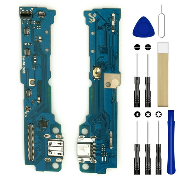 1 Pcs For Verizon Samsung Galaxy Tab S2 SM-T818V Replacement USB Charge Charging Port Flex Cable Tool