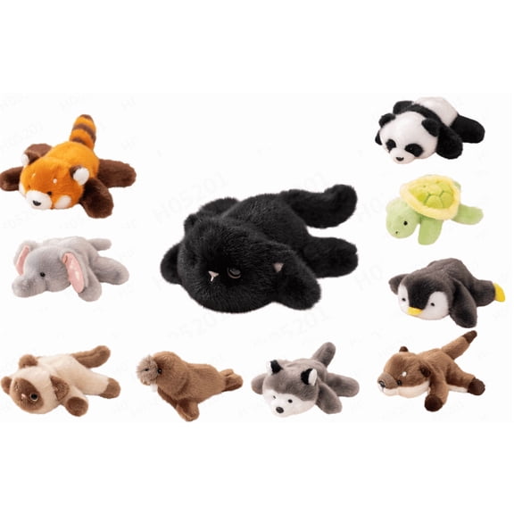 1 Pcs Forest Stuffed Animals Bulk, 7" Small Woodland Plush , Cute Assorted Plushies Toy Gift for Kids Shower Birthday Party Favor