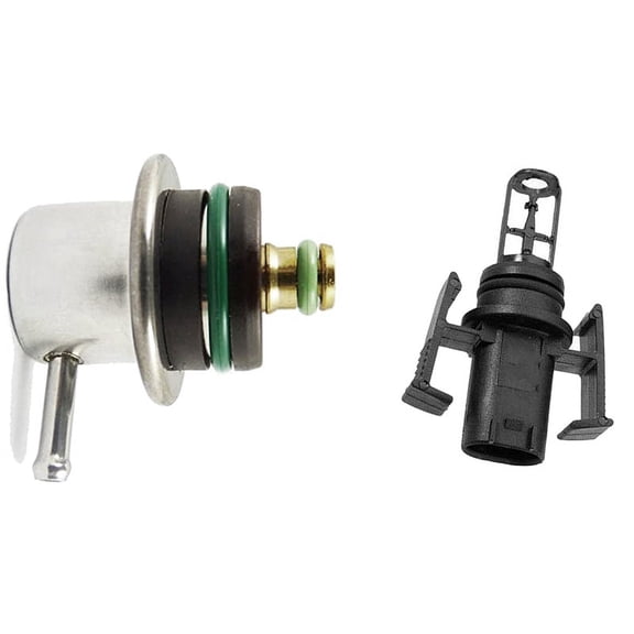 1 Pcs Pressure Regulator & 1 Pcs Car Intake Air Charge Temperature Sensor for