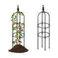 thumbnail image 1 of 1 Pcs Garden Obelisk Trellis Tower Support Gardening Climbing Frame Flower Support Cage Plants Stand Rack Holder, 1 of 7