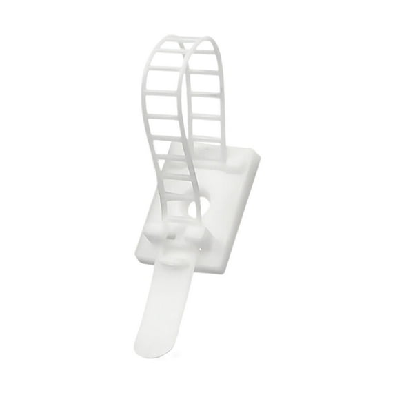 1 Pcs Garland Hangers for Front Door,Garland Hooks,Adjustable Christmas Garland Hooks Ties Hanging Strips Straps for Mantle Fireplace String Light Window Xmas Stocking Wreath Decorations,White