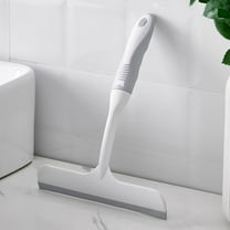 1 Pcs Glass Wiper - Streak-Free Shower Squeegee, Soft Blades and Ergonomic Handle, Ideal for Bathroom Mirrors, Shower Doors, and Countertops, Effortless Cleaning