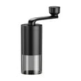 thumbnail image 1 of 1 Pcs Hand Crank Coffee Grinder Manual Portable Coffee Machine for French Press Turkish Coffee, Adjustable Grinding, Plastic Body, 19g Bean Capacity, Travel Camping Outdoor Use, No Battery Needed, 1 of 8
