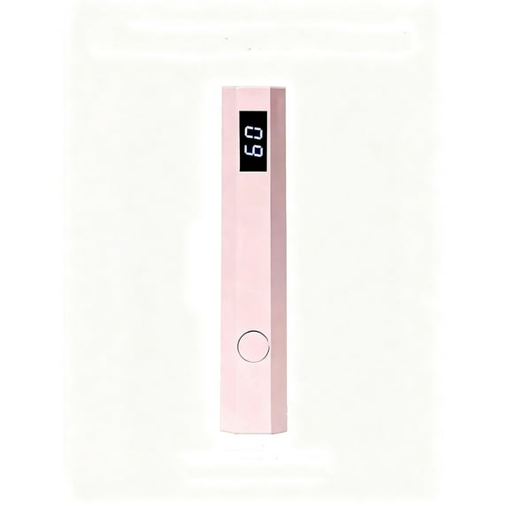 1 Pcs Handheld Nail Light,Uv Light For Nails,Portable Led Lamp,Mini Cordless Nail Light,Rechargeable Usb Light Fast Drying With Display,Portable Diy Nail Tools,For Gel Nail Polish & Nail Glue,A