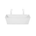 thumbnail image 1 of 1 Pcs Hanging Flower Pot, Railing Planter Box for Any Balcony, Porch or Deck Countryside Style Window Planter Boxes Are Perfect to Herbs & Flowers for Garden Home Decor 10x9", 1 of 8