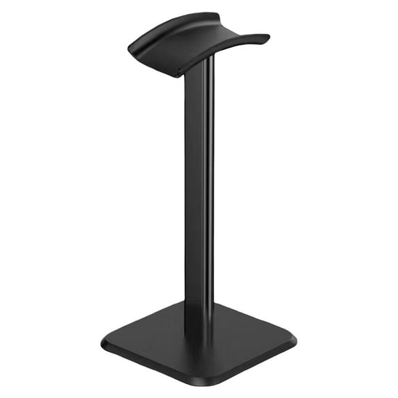 1 Pcs Headphone Stand for Desk, Headset Stand with Hanger, Headset Stand with Aluminum Hanger and Plastic Headrest Headphone Stand for All Headphone 9"