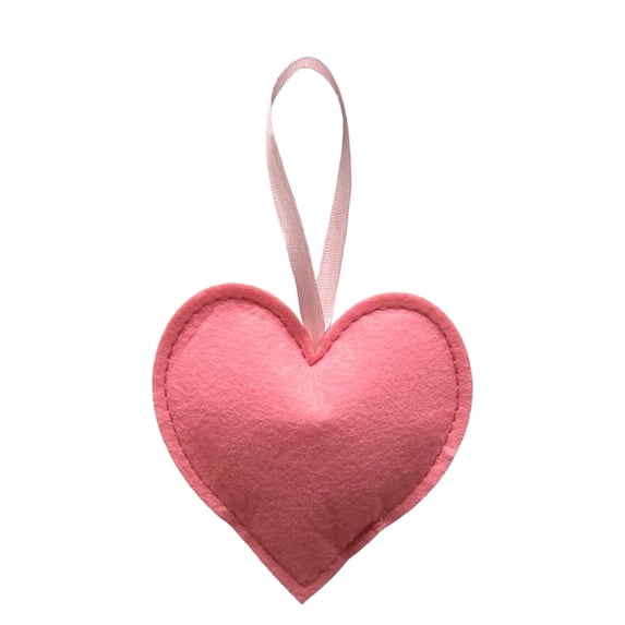 1 Pcs Heart Hanging Ornament,Valentines Day Heart Shaped Ornaments,3.94 Inch Heart Hanging Ornaments,Valentine'S Hanging Decorations, For Valentine Party Wedding Anniversary Diy Crafts,(Pink,3.94 in)