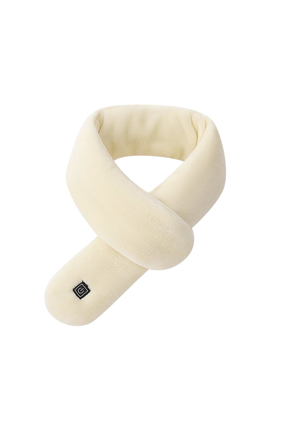 1 Pcs Heated Scarf Polyester USB Powered Rechargeable Adjustable Temperature Soft Skin Friendly Overheat Protection Automatic Shut off Winter Outdoor Use