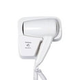 thumbnail image 1 of 1 Pcs Hotel Wall Mounted Hair Dryer,Professional Household Blow Dryer,White Bathroom Hairdryer with Stand Rack,Fast Drying，Perfect Gifts,for Salon Restroom By HXRH, 1 of 7