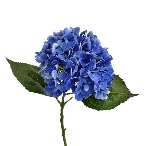 1 Pcs Hydrangea Artificial Flower, 20'' Tall Large Bloom Faux Hydrangea Flowers,Real Touch Fake Flowers, Bouquet Home Wedding Part Decor, DIY Floral Arrangement